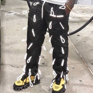 Shane Justin glow stick pants